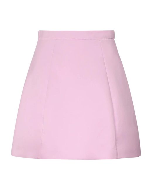 Blumarine Pink Rosa couture gesteppter minirock