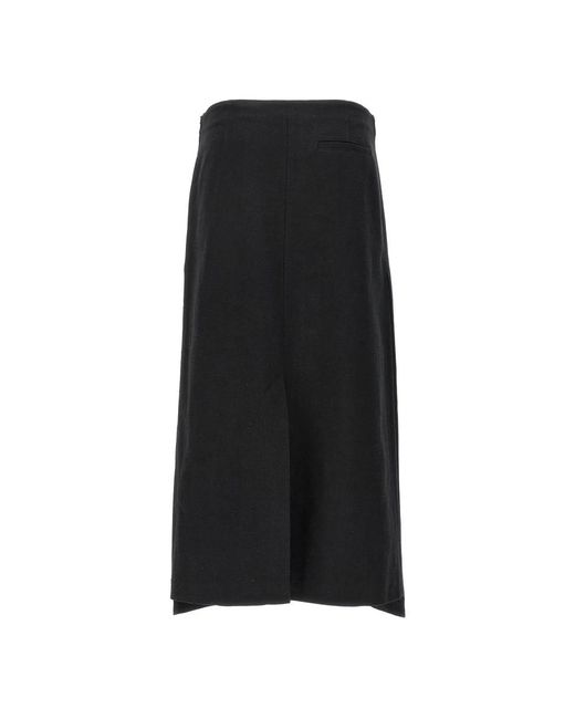 Loulou de Saison Black Midi Skirts