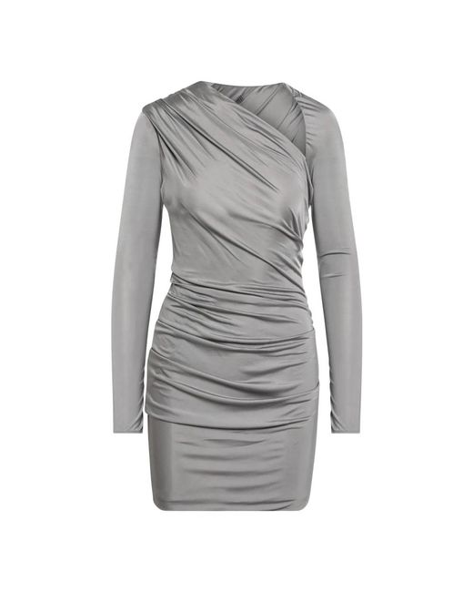 Short Dresses The Attico de color Gray