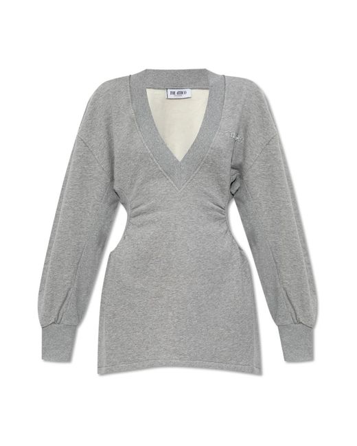 Short Dresses The Attico de color Gray