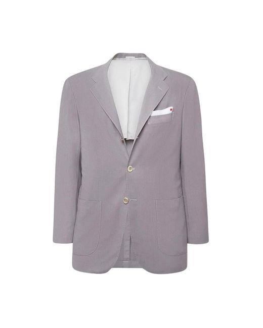 Blazers Kiton pour homme en coloris Gray