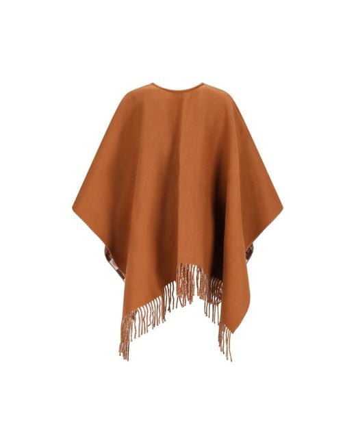 Fendi Brown Capes