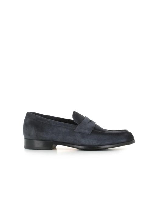 Doucal's Blue Loafers for men