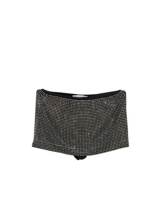 Alexander Wang Black Short Skirts