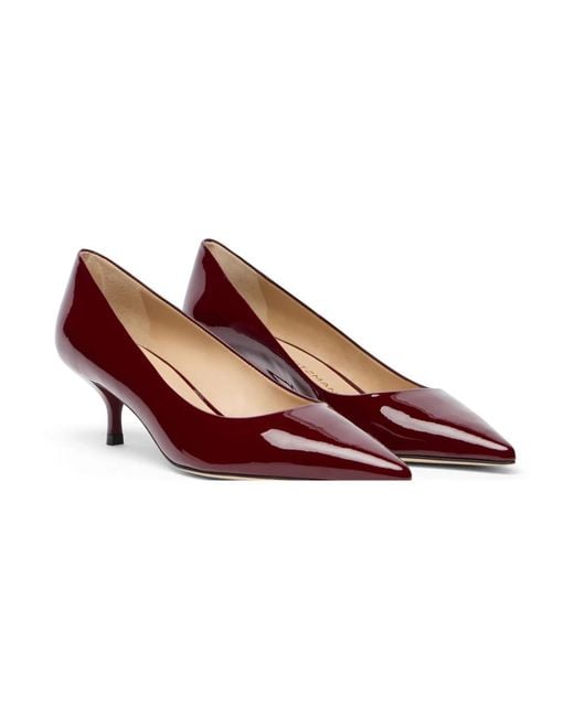 Pumps Stuart Weitzman de color Red