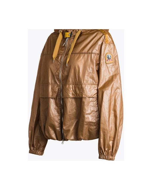 Parajumpers Jassen ,Nylon Carmen Jacket in het Brown