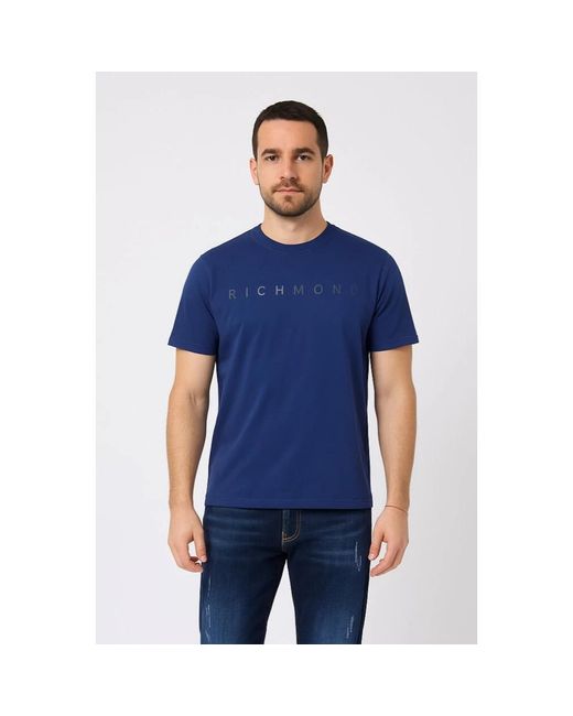 John Richmond Blue T-Shirts for men