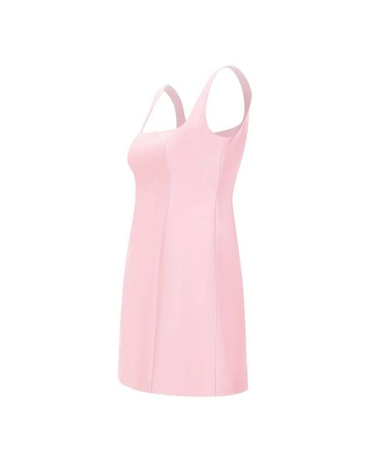Twentyfourhaitch Pink Short Dresses