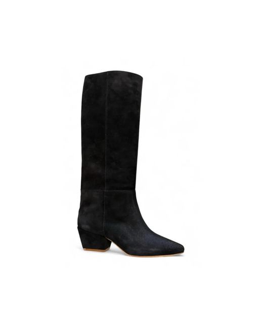 Forte_forte Black Cowboy & Biker Boots