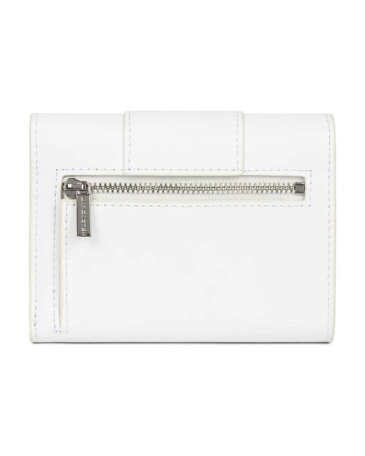 Lancaster White Wallets & Cardholders