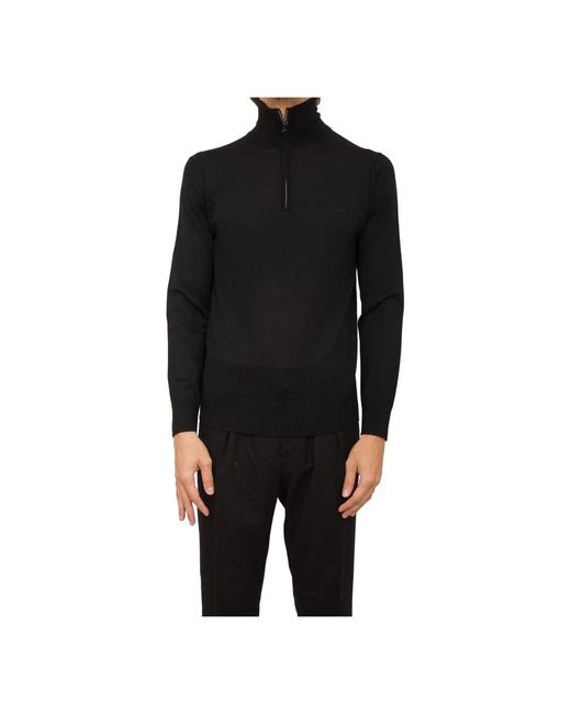 Paolo Pecora Black Turtlenecks for men