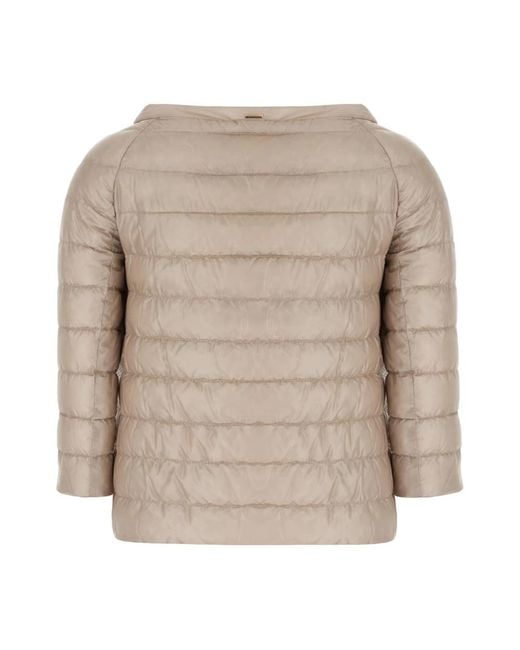 Herno Brown Down Jackets