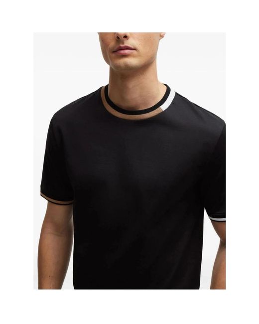 Boss Stilvolle thompson t-shirts kollektion in Black für Herren