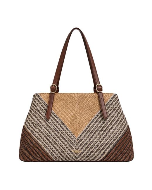 Twinset Brown Tote Bags
