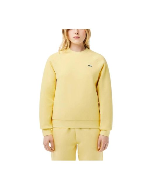 Lacoste Yellow Sweatshirts