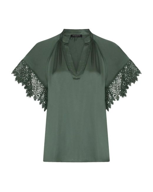 Blouses Bruuns Bazaar de color Green