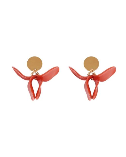 Earrings Malababa de color Red