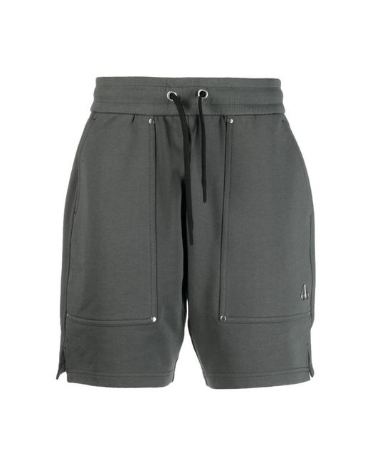 Moose Knuckles Gray Casual Shorts for men