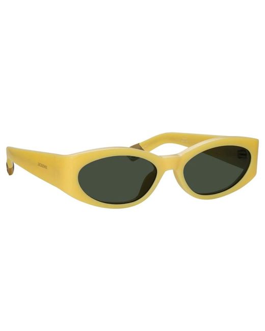 Accessories > sunglasses Jacquemus en coloris Yellow