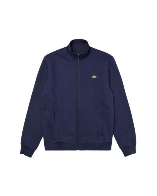 Lacoste Blue Zip-Throughs for men