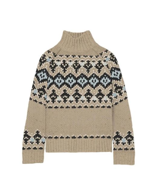 Turtlenecks Mc2 Saint Barth de color Natural