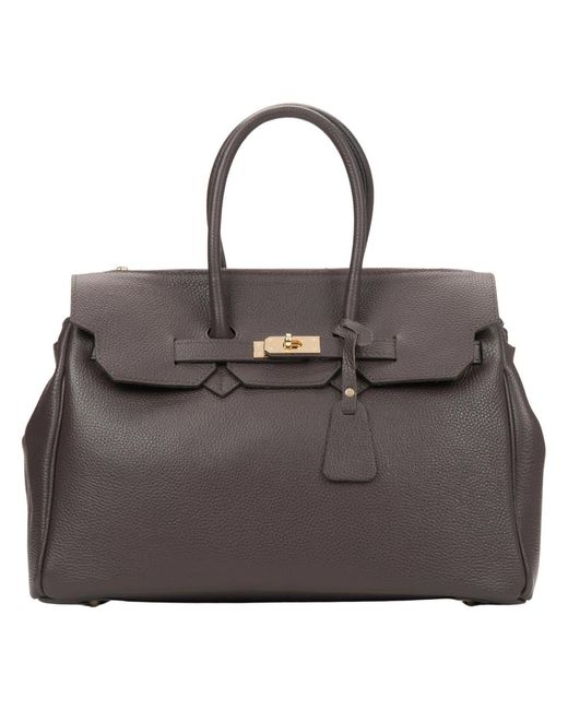 Handbags ESTRO de color Black