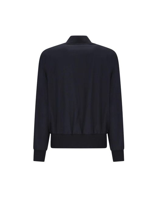 Lardini Blue Bomber Jackets for men