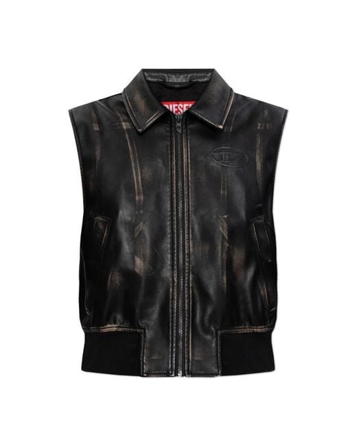 DIESEL Black Vests