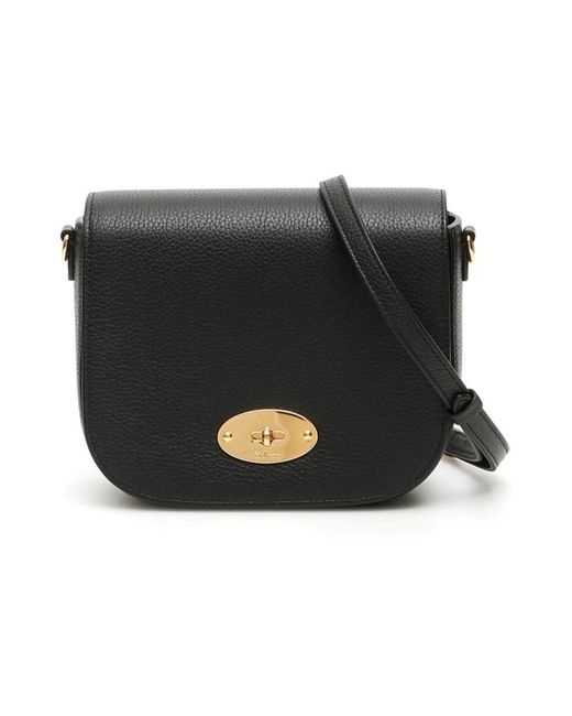 Mulberry Tassen ,Zwart ,Leer Darley Satchel Schoudertas in het Black