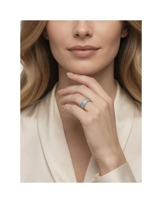 Pandora White Rings
