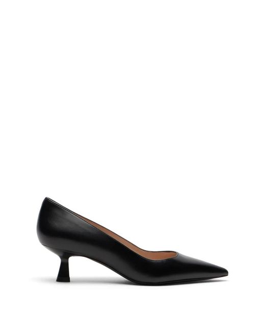 Stuart Weitzman Black Sculpt Pump 50