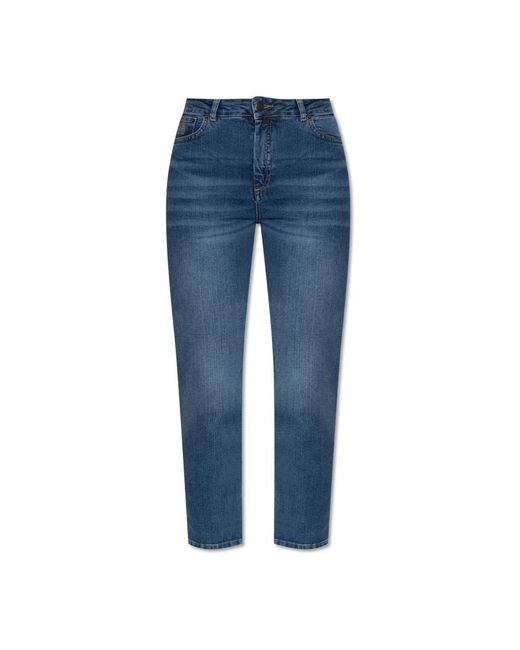 Munthe Blue Cropped Jeans