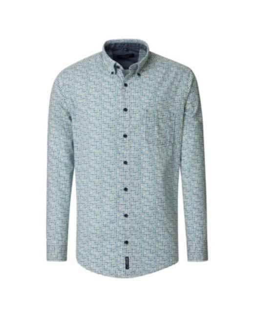 CASA MODA Herren Freizeithemd in Blue für Herren