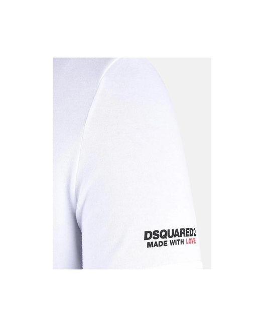 DSquared² T-Hemden in het White voor heren