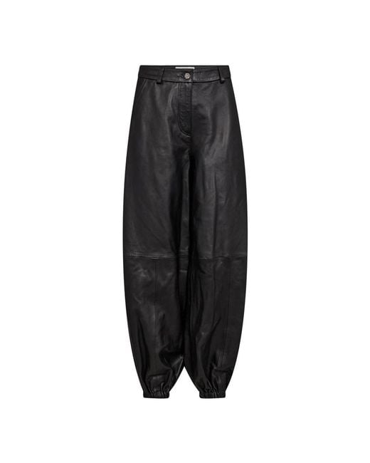 Haute L'Amitié Black Wide Trousers