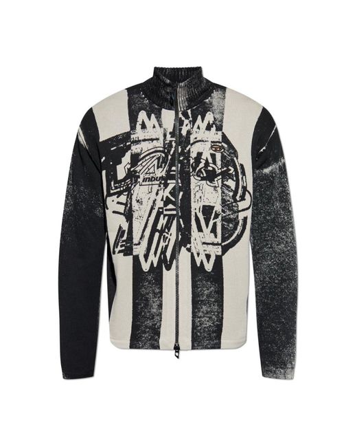 DIESEL Black Cardigans for men