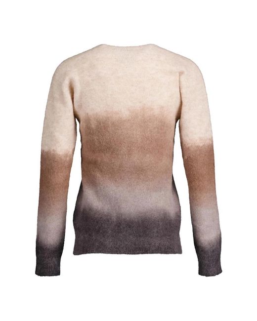 V-Neck Knitwear Gran Sasso de color Brown