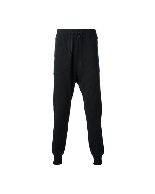 Pantaloni da jogging elasticizzati con coulisse di Junya Watanabe in Black da Uomo