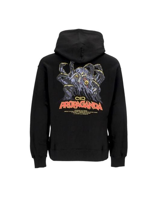 Propaganda Black Hoodies for men