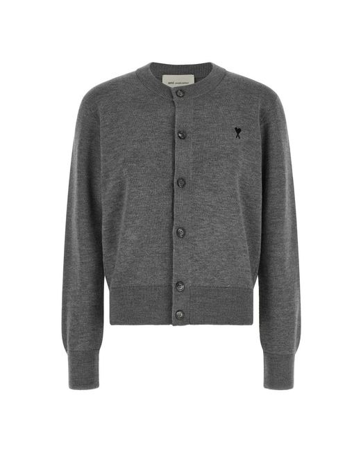 Cardigans AMI de color Gray