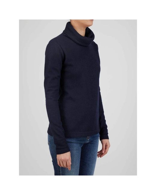 Kiton Blue Long Sleeve Tops