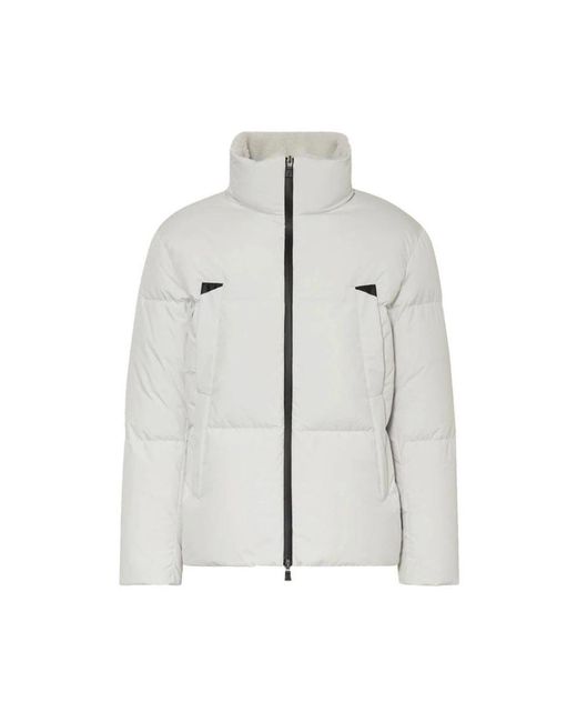 Herno Gray Winter Jackets for men