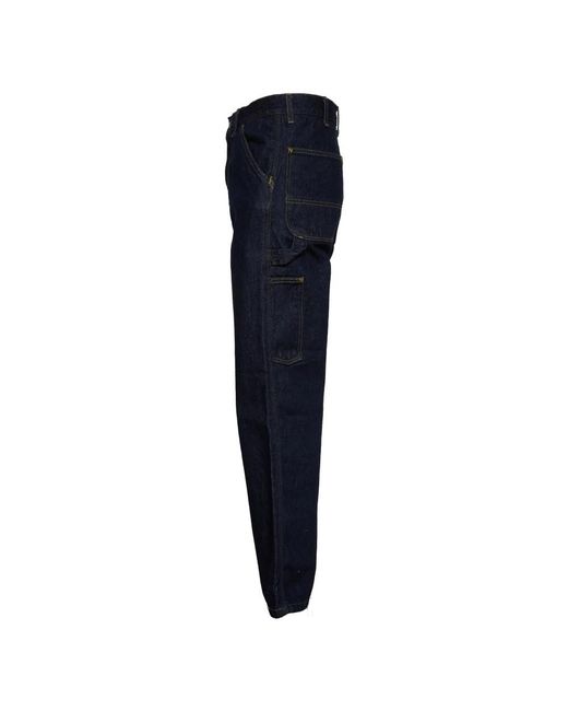 Carhartt Blue Wide Trousers for men
