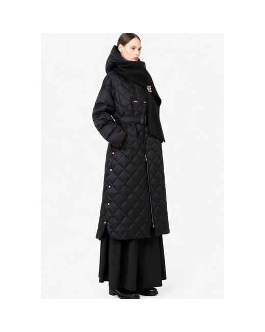 Max Mara Black Down Coats