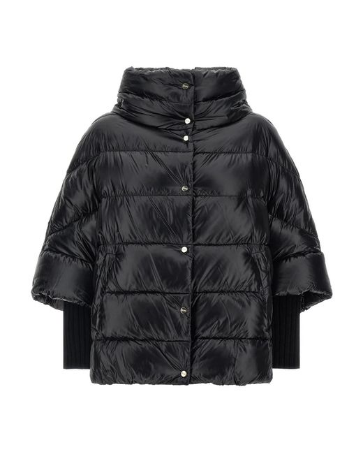 Down Jackets Herno en coloris Black