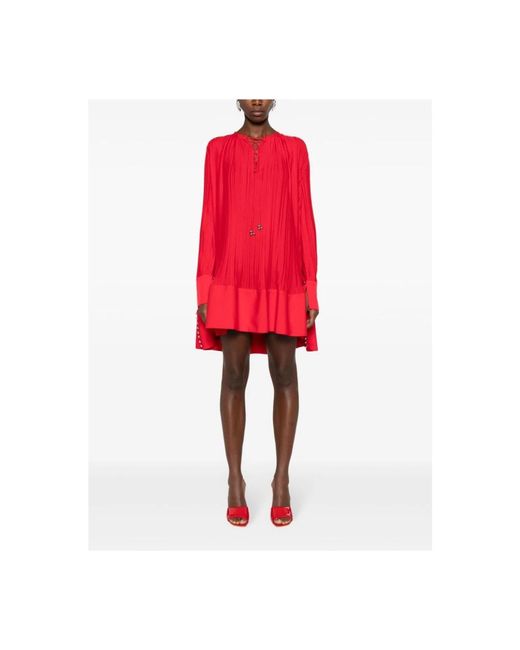 Lanvin Red Short dresses