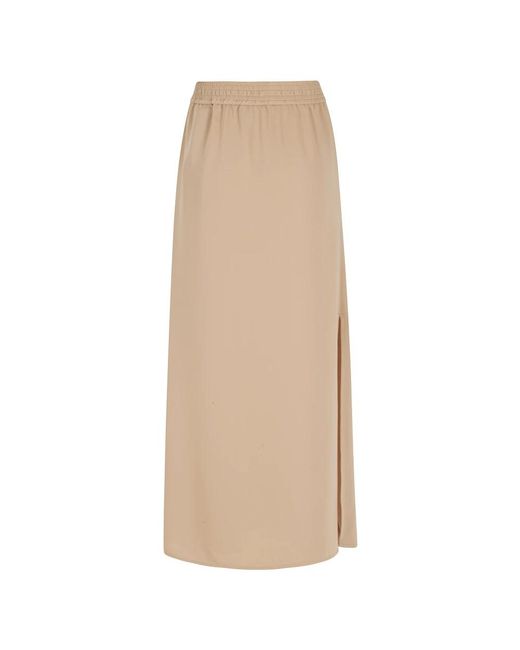 Maxi Skirts Herno de color Natural