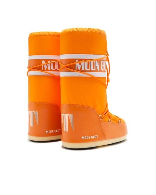Moon Boot Orange Winter Boots for men