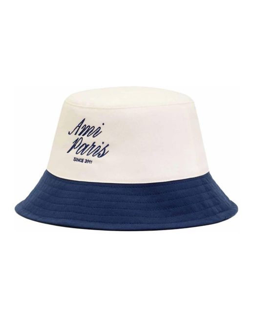 AMI Adc Bucket Hat in het Blue