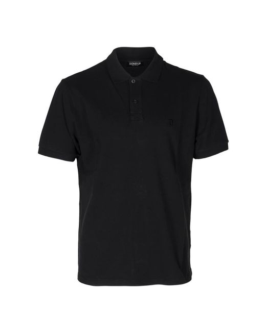 Dondup Black Polo Shirts for men